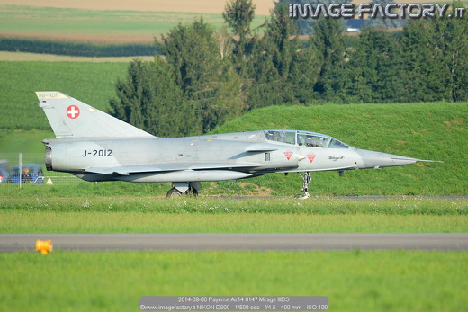 2014-09-06 Payerne Air14 0147 Mirage IIIDS